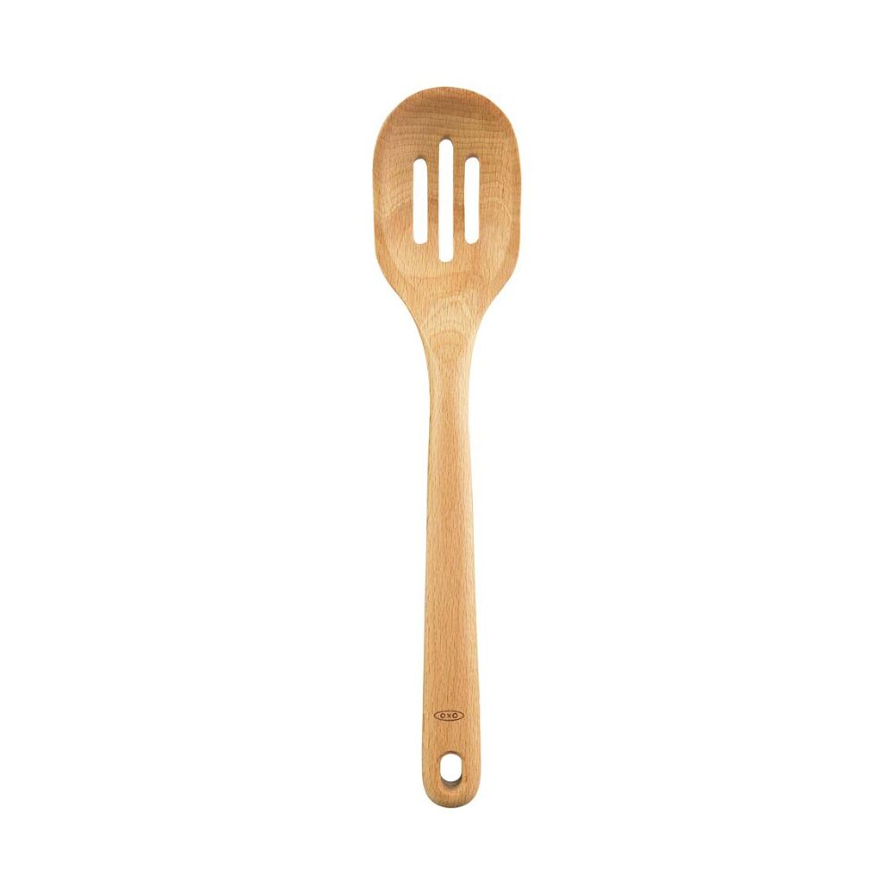 Wooden Slotted Spoon O7