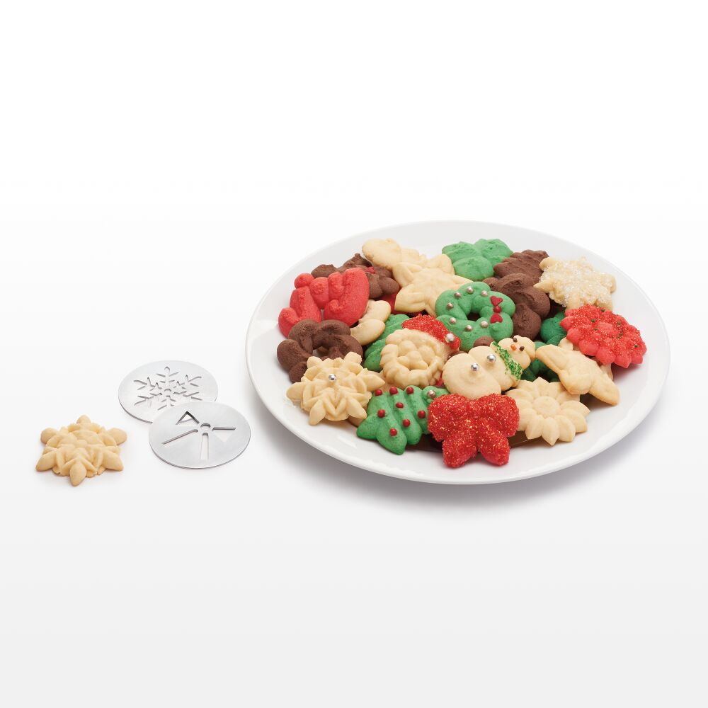 Christmas Cookie Press Disk Set A3