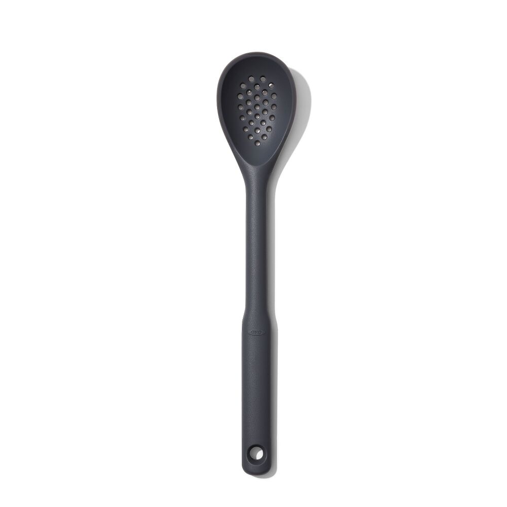 OXO Good Grips Silicone Slotted Spoon - Peppercorn L7