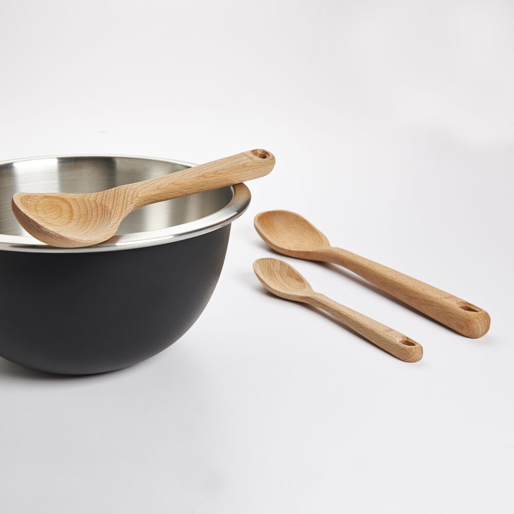 3 Piece Wooden Spoon Set J6