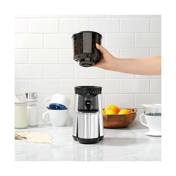 Replacement Hopper with Lid for Conical Burr Coffee Grinder X2