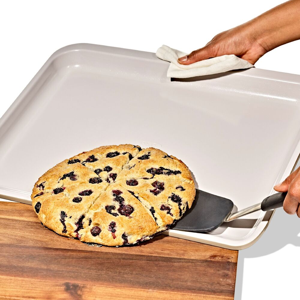 Non-Stick Pro Ceramic Coated Metal Bakeware Cookie Sheet – Biscuit A9