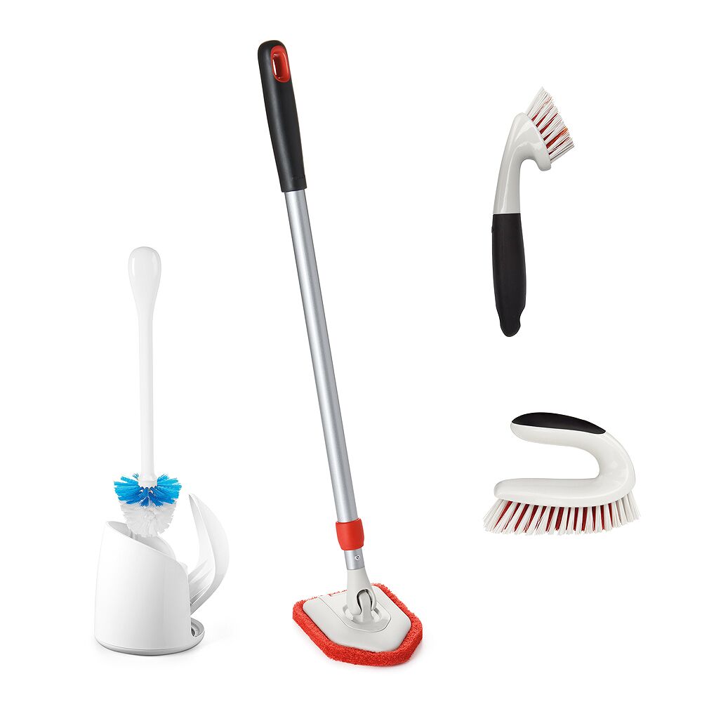 4-Piece Bathroom Cleaning Basics Bundle W6