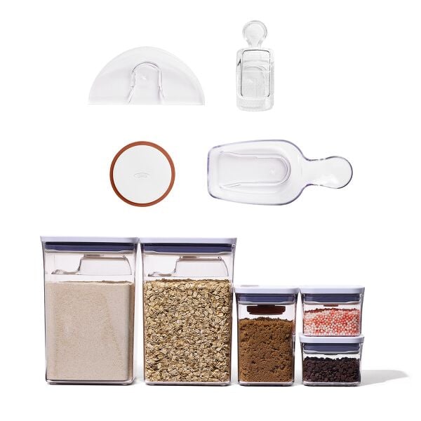 8-Piece POP Container Baking Set & POP 4-Piece Baking Set Bundle A7