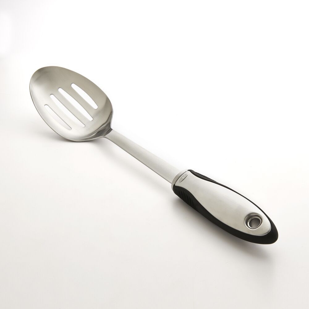 Steel Slotted Spoon N8