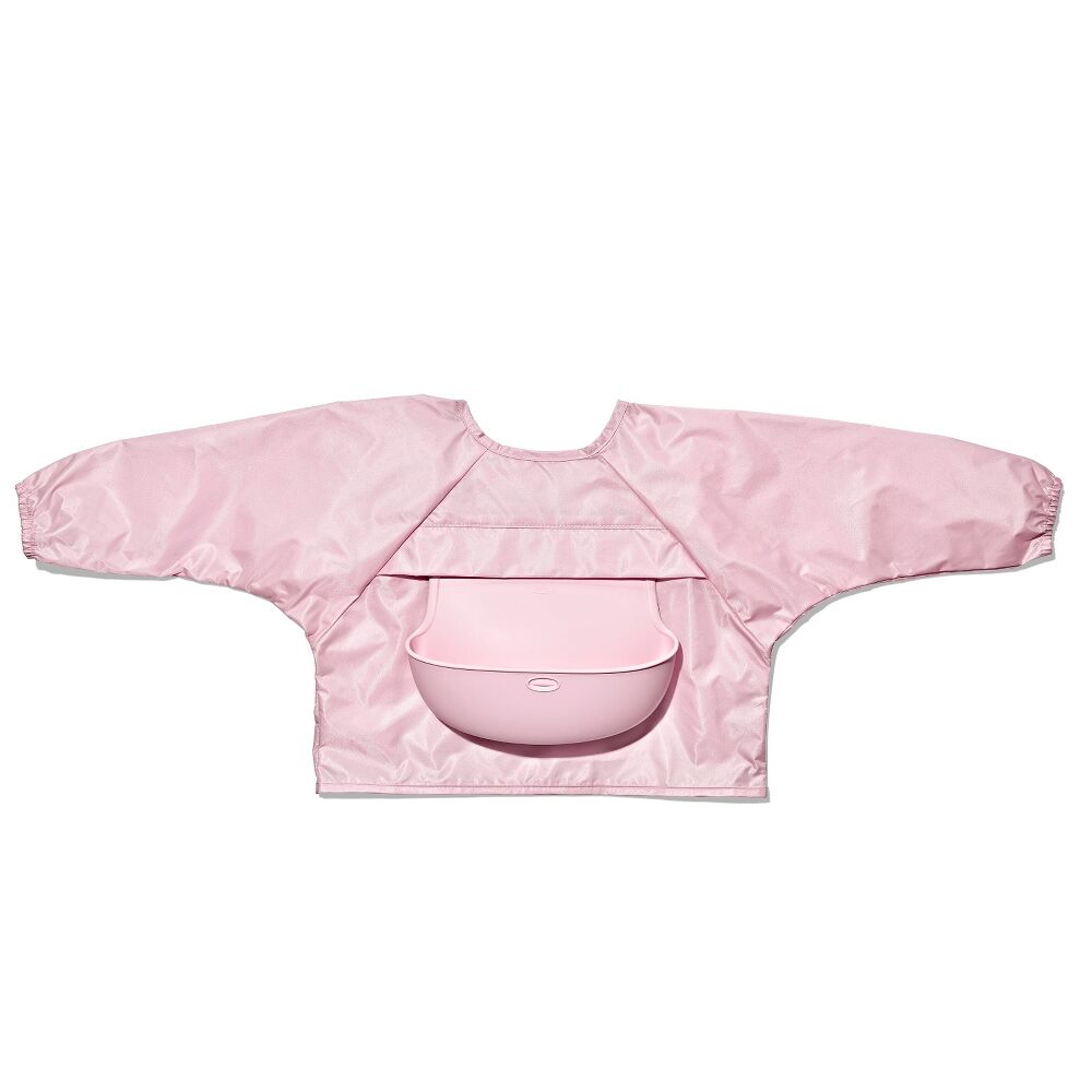 Sleeved Roll-Up Bib - Blossom U0