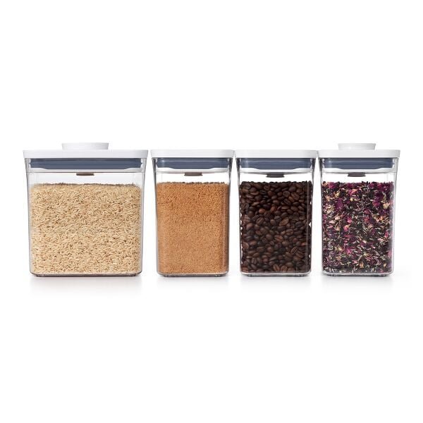 POP Container - Big Square Short (2.8 Qt.) & 3-Piece POP Container Value Set Bundle T8