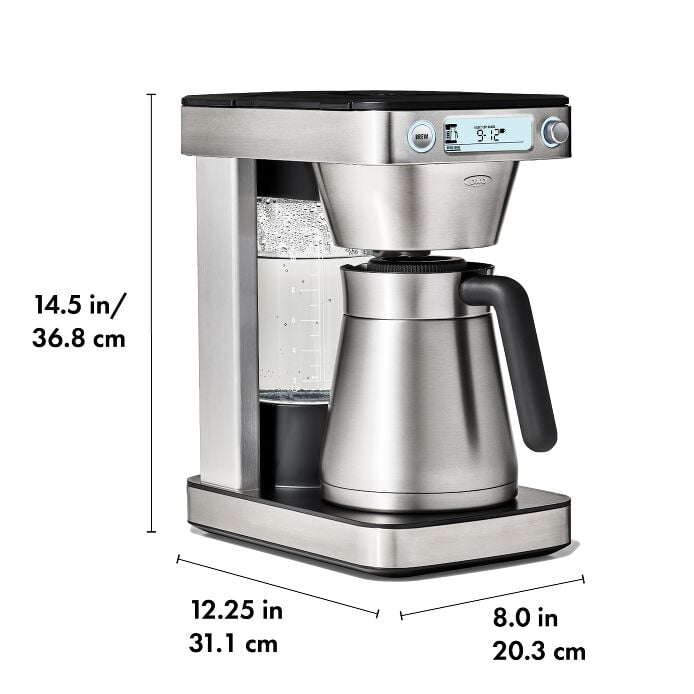 12-Cup Coffee Maker with Podless Single-Serve Function O7