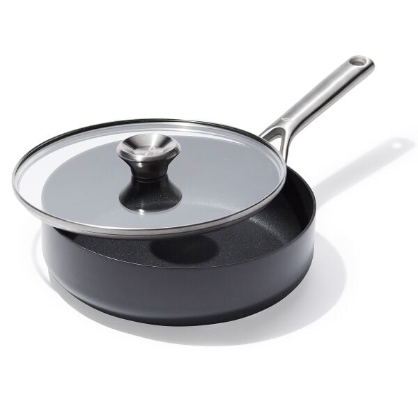 Ceramic Professional Non-Stick 3-Quart Sauté Pan with Lid G3
