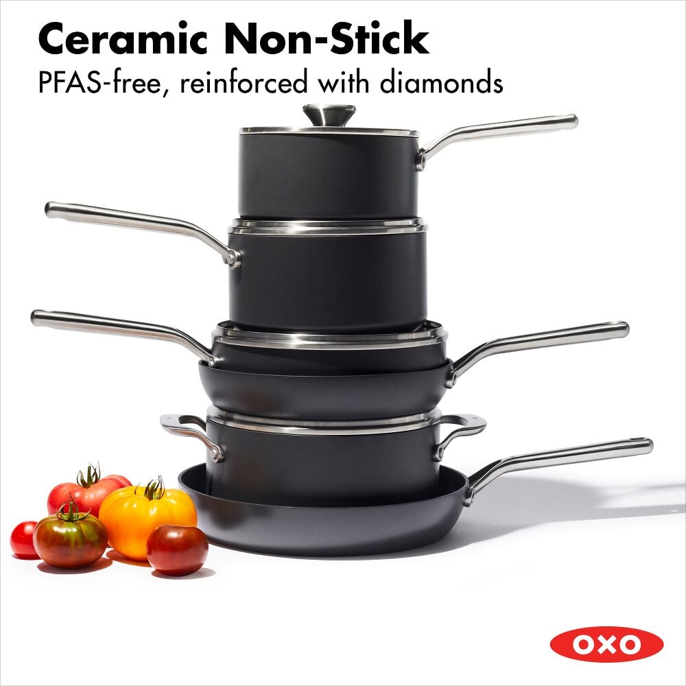 Ceramic Professional Non-Stick 10-Piece Cookware Set Y6