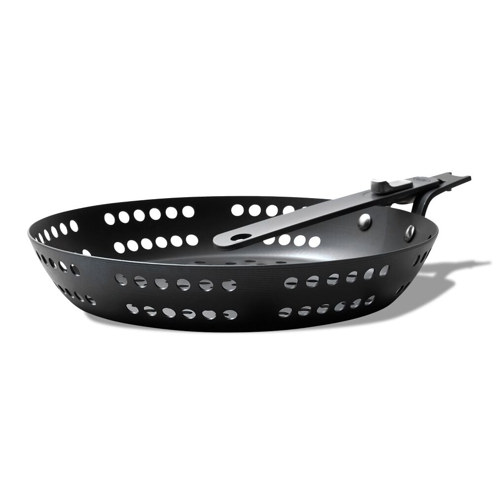 Outdoor 10" Perforated Carbon Steel Pan I5