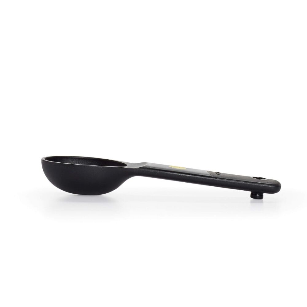 7 Piece Plastic Measuring Spoons - Black C0
