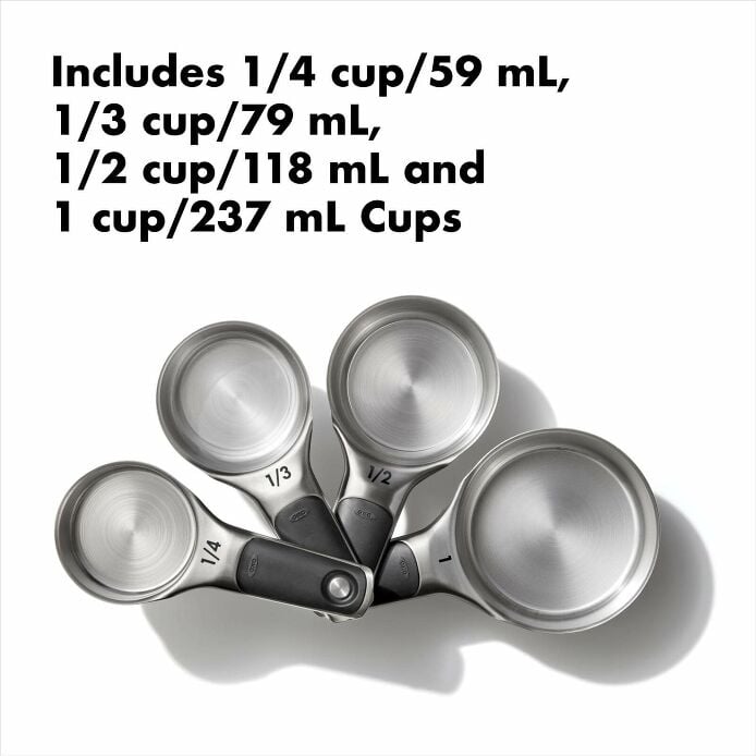 Stainless Steel Measuring Cups and Spoons Set P2