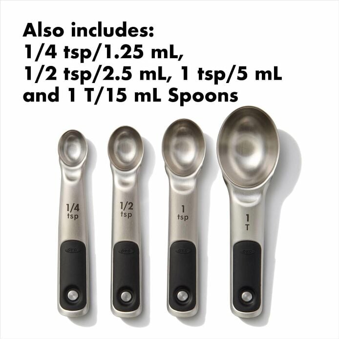 Stainless Steel Measuring Cups and Spoons Set P2