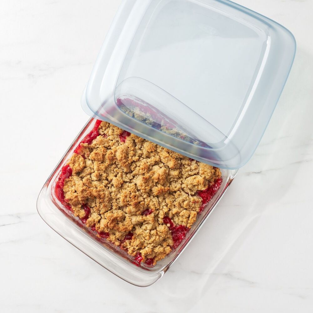 Glass Baking Dish with Lid (2.0 Qt) B4
