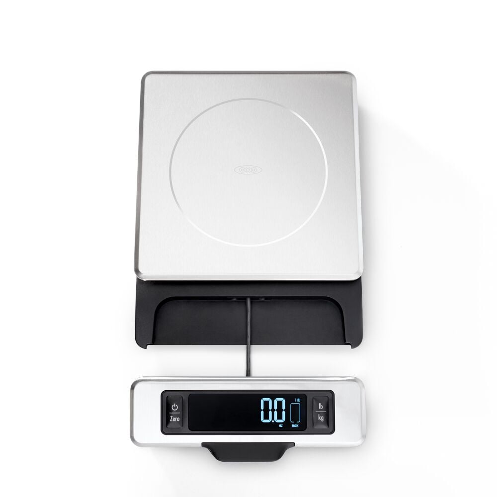 11 lb Stainless Steel Food Scale with Pull out Display I3