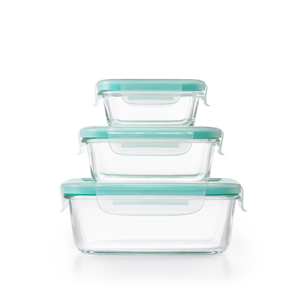 OXO Good Grips 12 Piece Smart Seal Glass Container Set O7