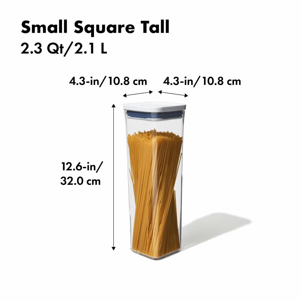 POP Container - Small Square Tall (2.3 Qt.) F6
