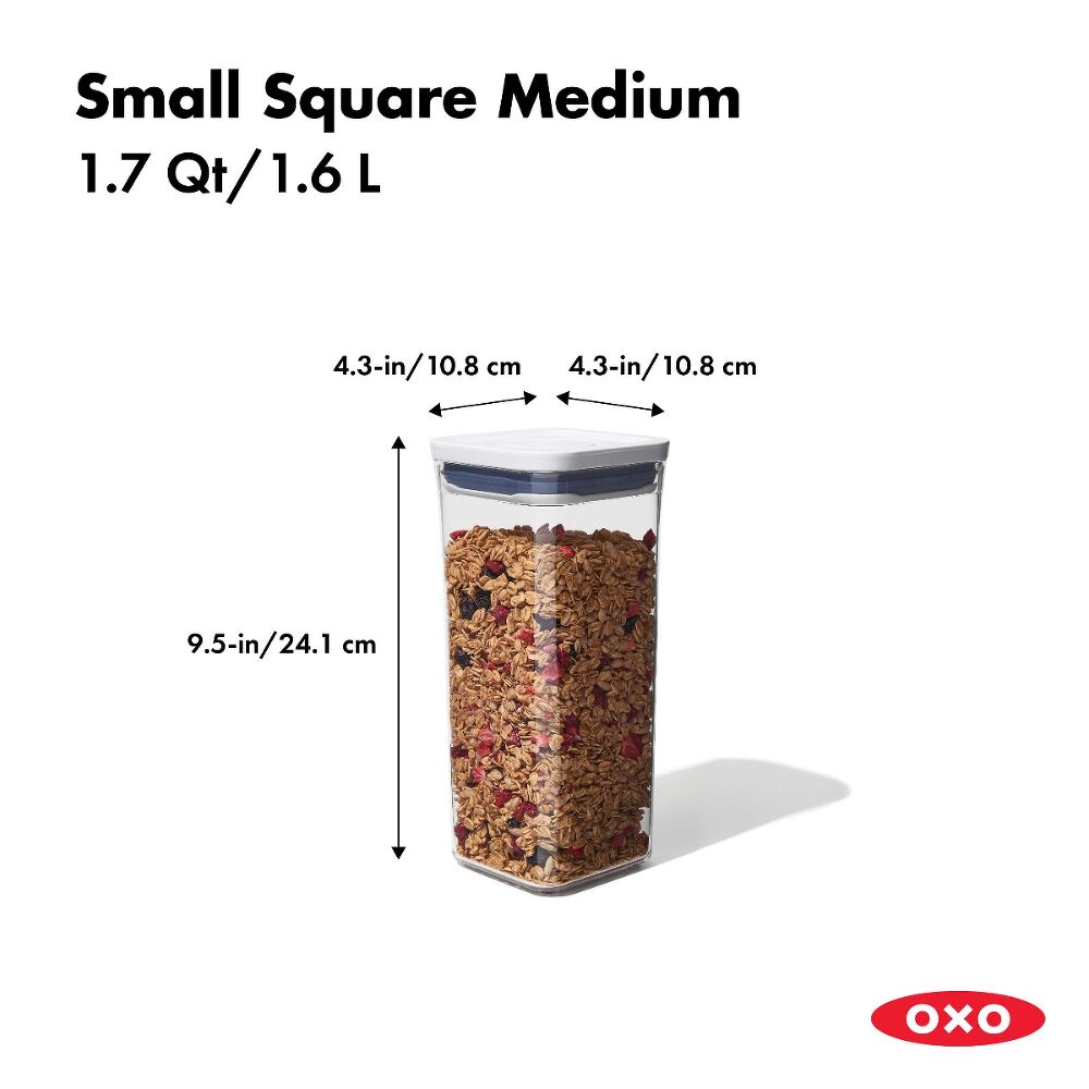 POP Container - Small Square Medium (1.7 Qt.) I4