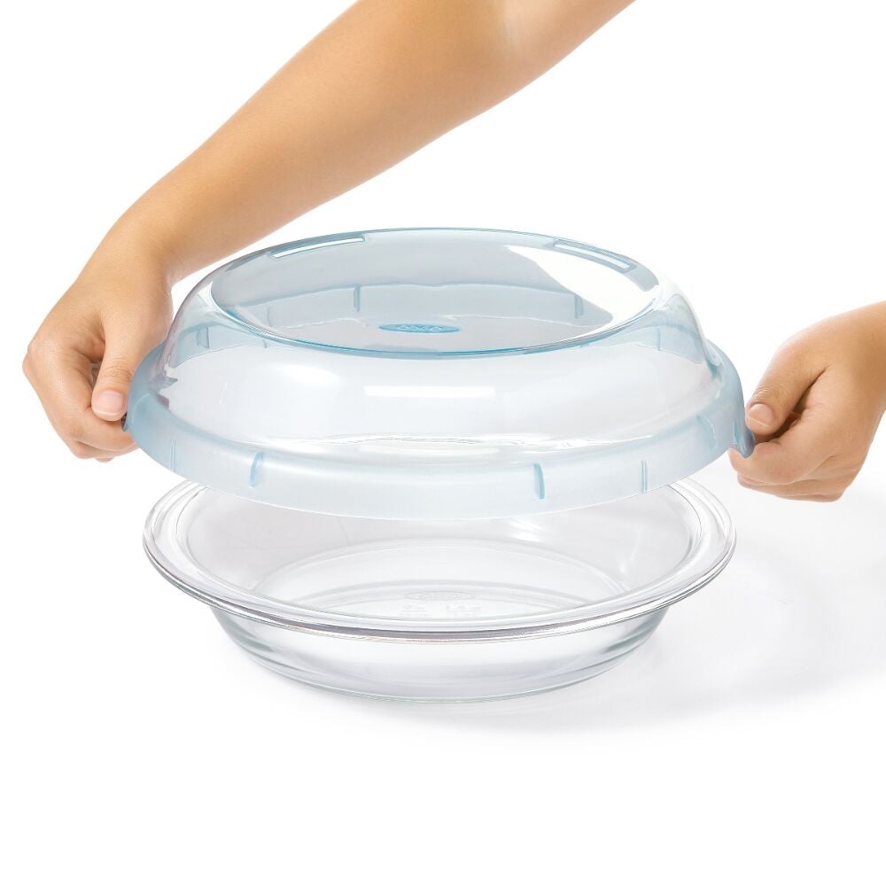 9-in Pie Plate with Lid H6
