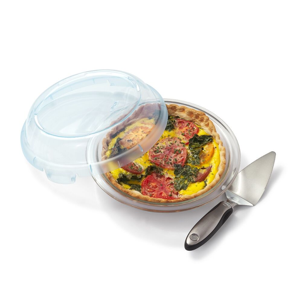 9-in Pie Plate with Lid H6