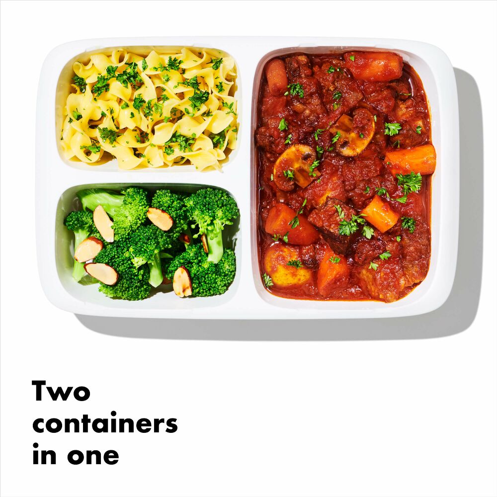Prep & Go 4.1-Cup Divided Container S6