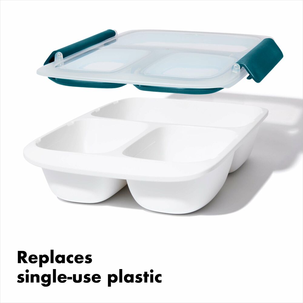 Prep & Go 4.1-Cup Divided Container S6