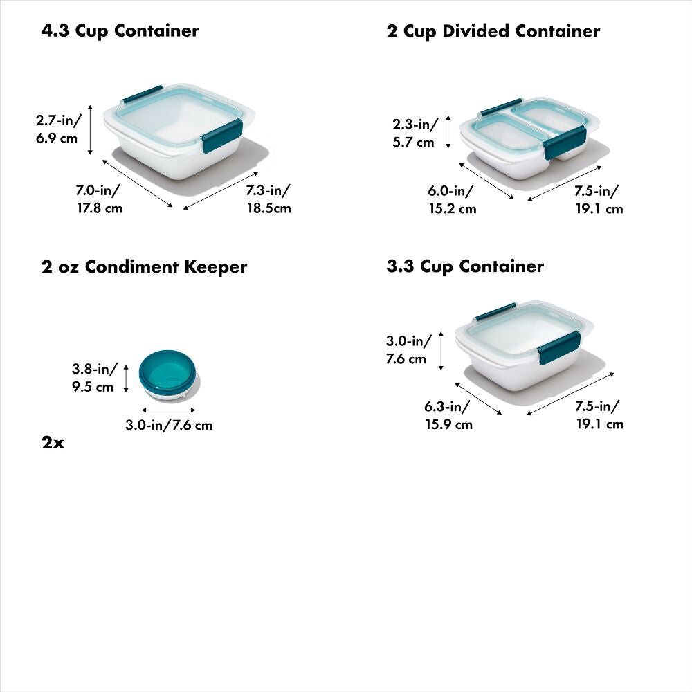 Prep & Go 10-Piece Container Set G9