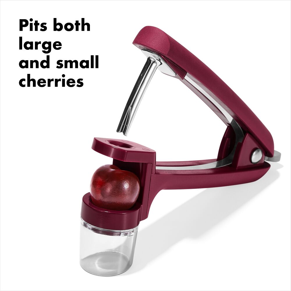 OXO Good Grips Cherry & Olive Pitter - Beet F2