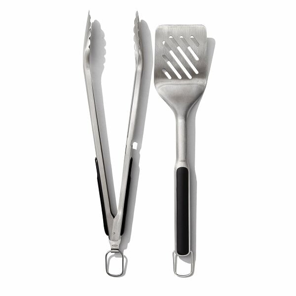 OXO Good Grips Grilling Turner and Tongs Set T5
