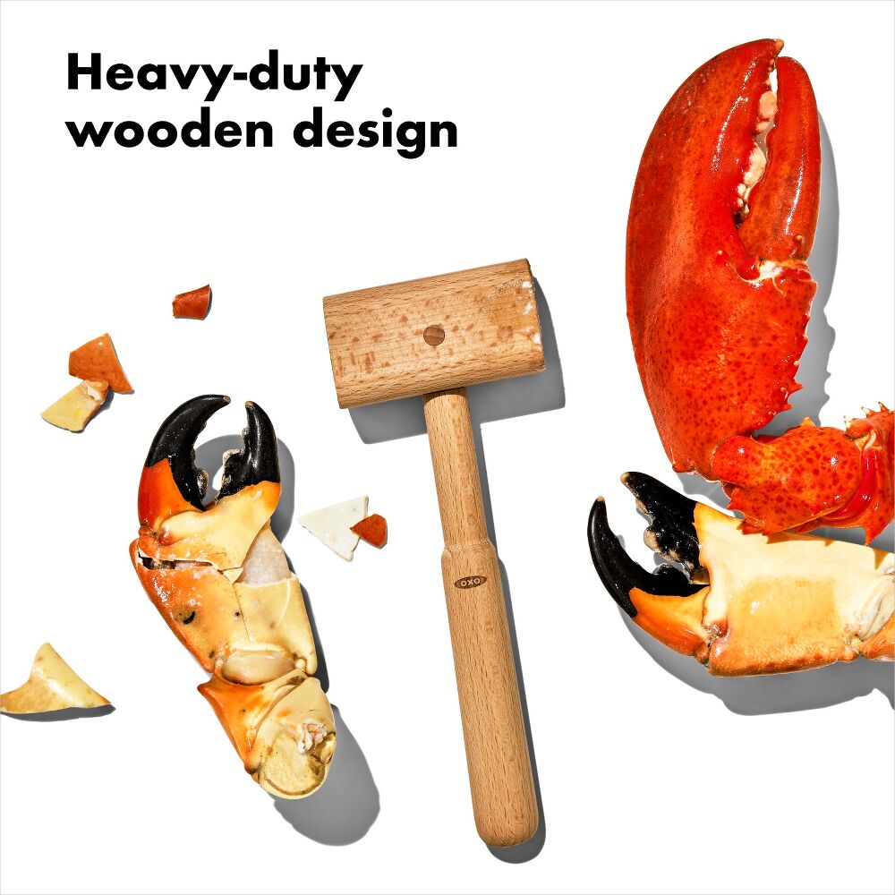 Wooden Seafood Mallet V0