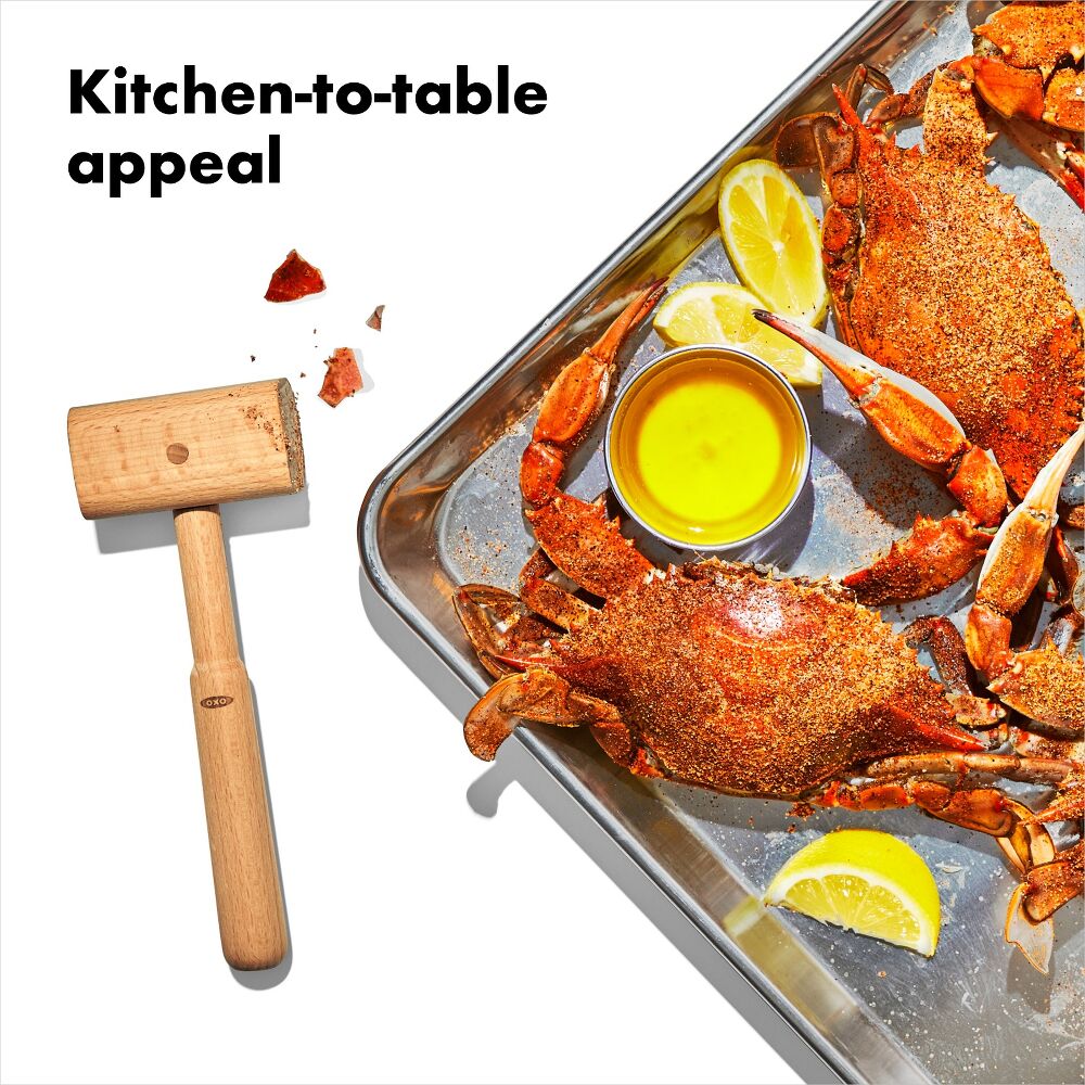 Wooden Seafood Mallet V0