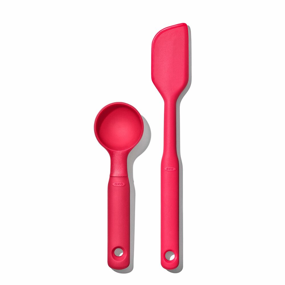 Silicone Cookie Scoop & Small Spatula Set R2