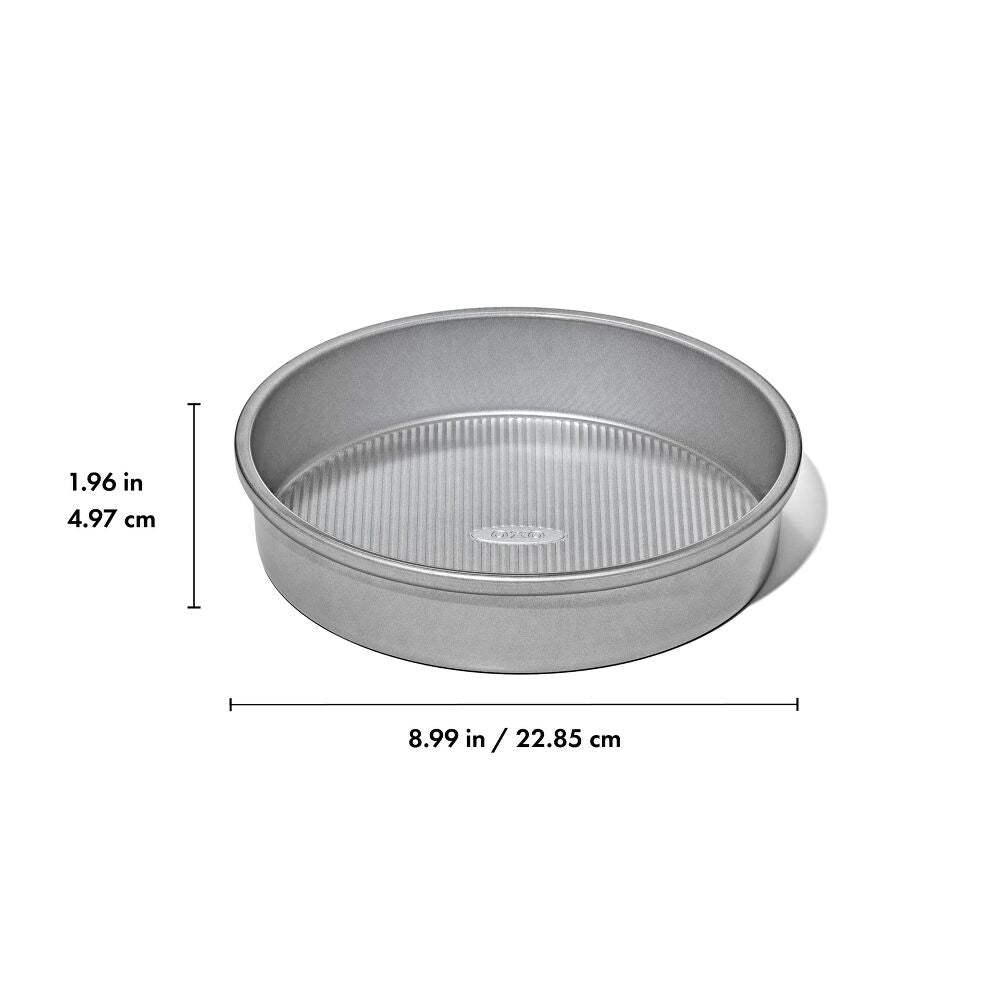 Non-Stick Pro Clear Coated 9 In Round Cake Pan H8