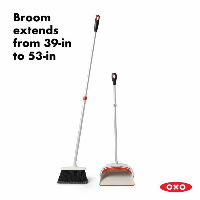 Large Sweep Set with Extendable Broom J5