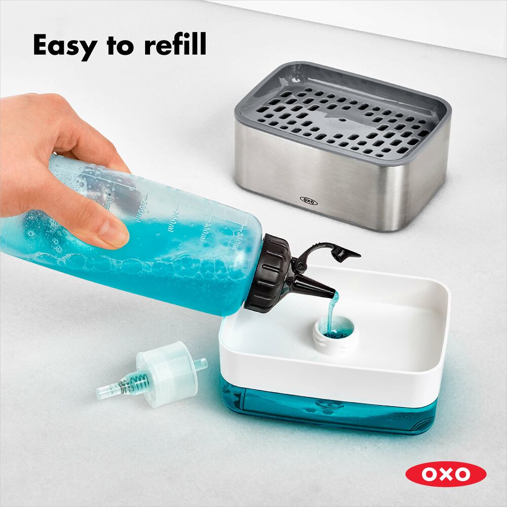 Soap Dispensing Sponge Holder G7
