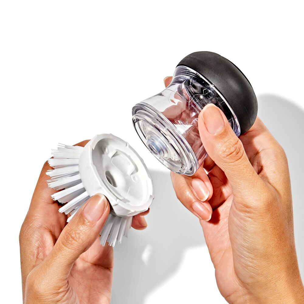 Soap Dispensing Palm Brush Refills 4-Pack E0