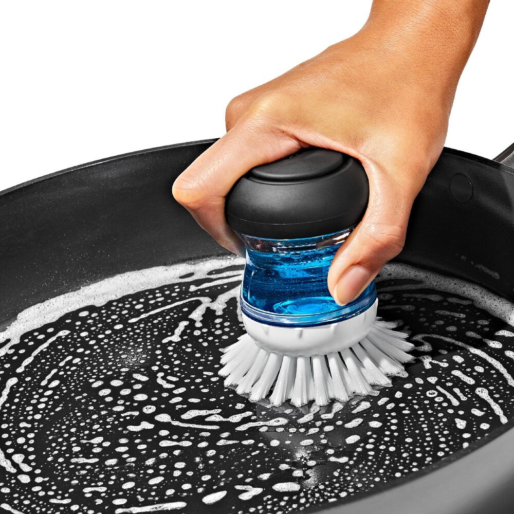 Soap Dispensing Palm Brush Refills 4-Pack E0