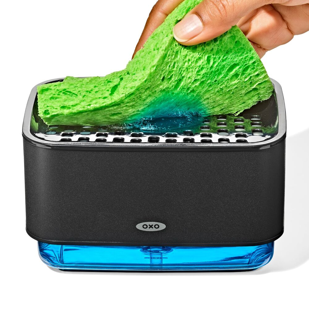 Soap Dispensing Sponge Holder T0