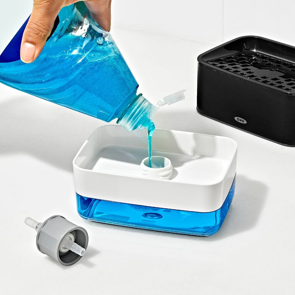 Soap Dispensing Sponge Holder T0