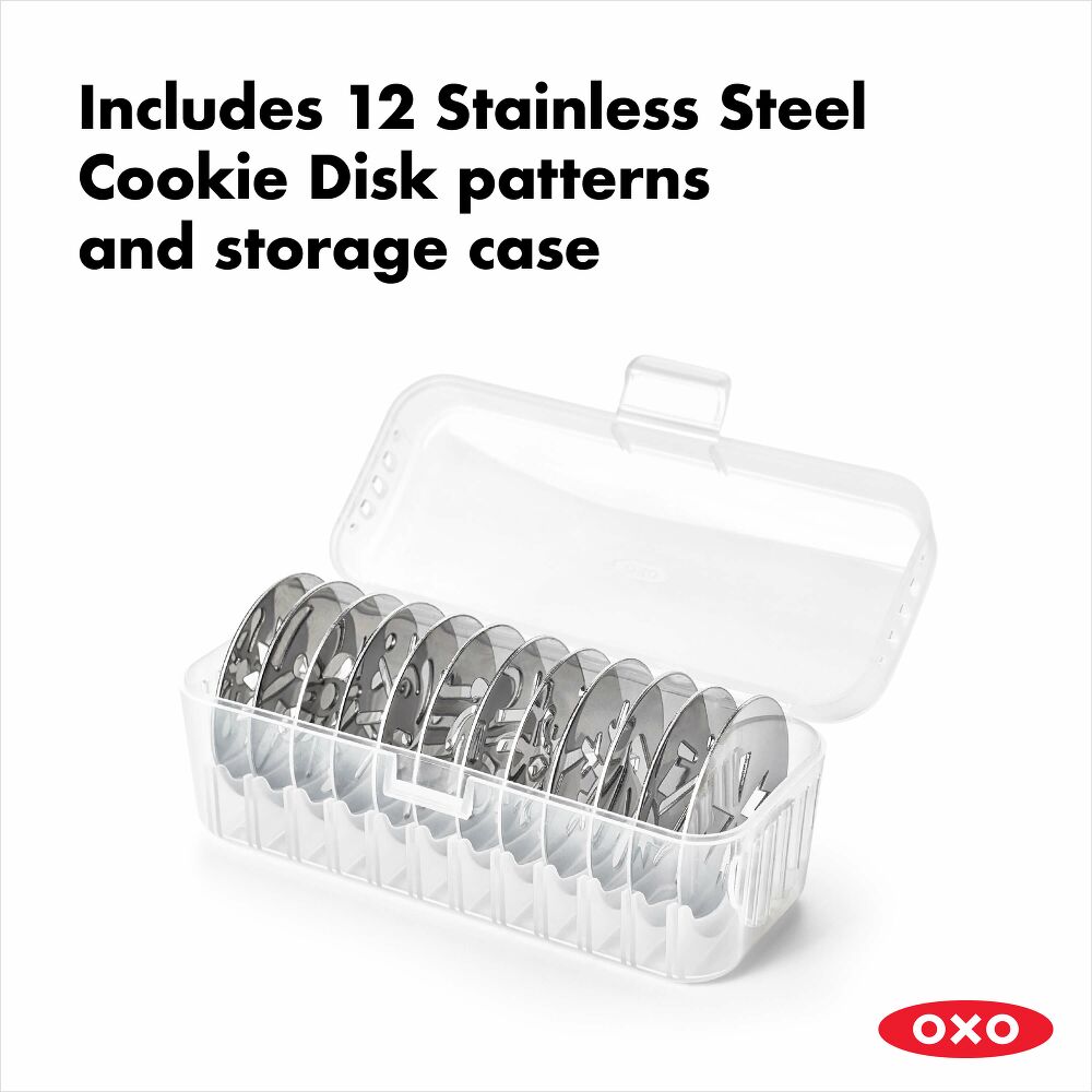 14-Piece Cookie Press Set A6