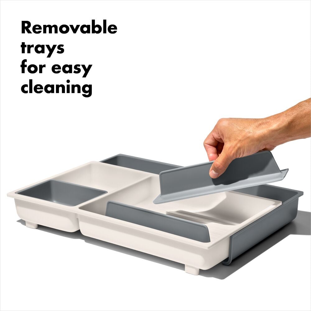 Large Expandable Kitchen Tool Drawer Organizer Z2