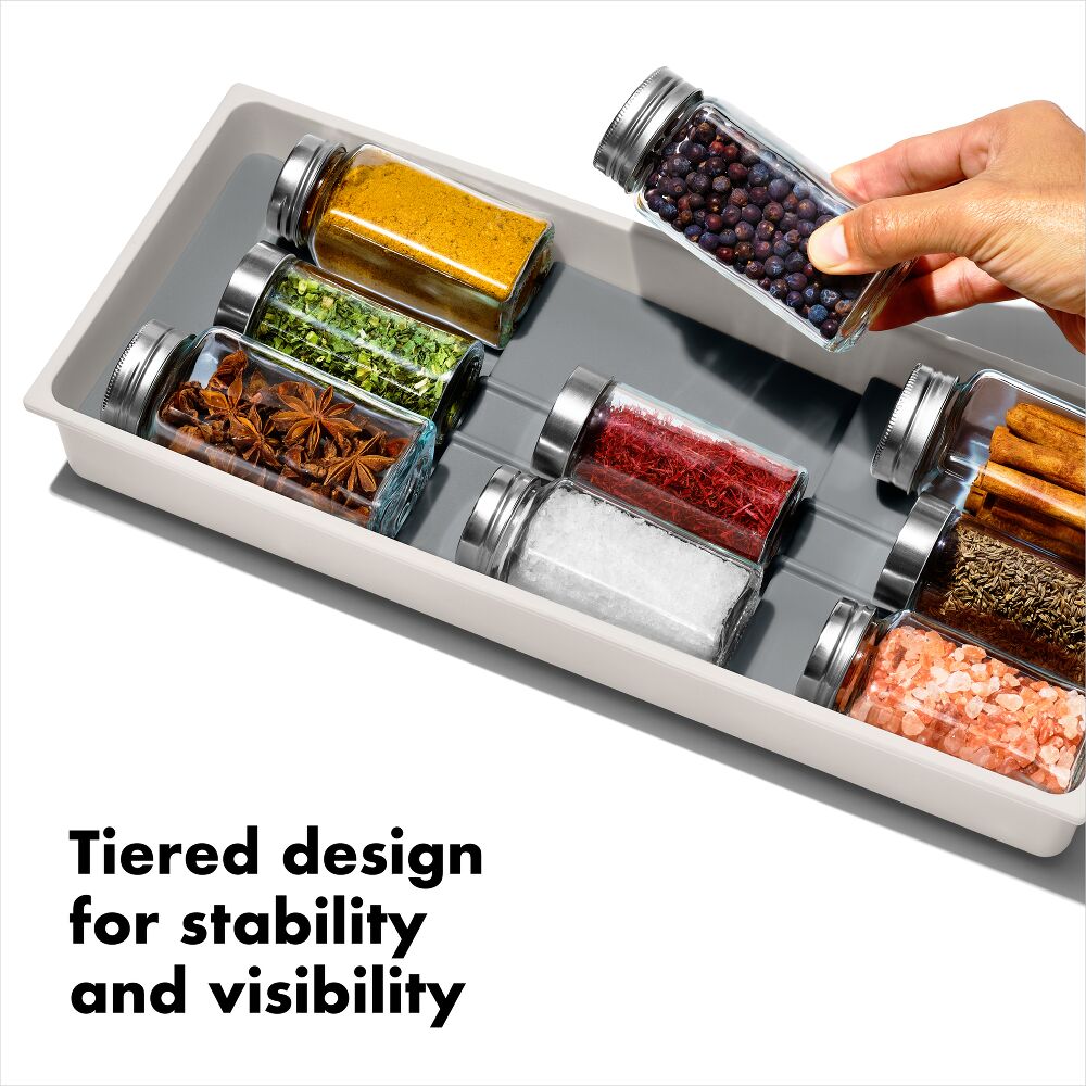 Compact Spice Drawer Organizer D5