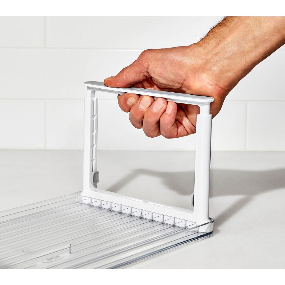 Adjustable Refrigerator Shelf Riser J7