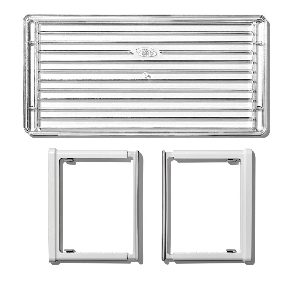 Adjustable Refrigerator Shelf Riser J7