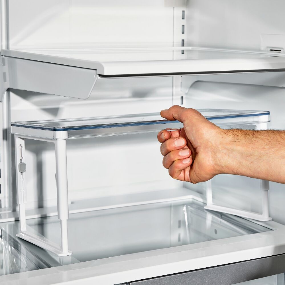 Adjustable Refrigerator Shelf Riser J7