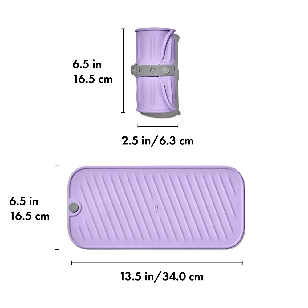 Hot Styling Tool Mat - Lavender F1