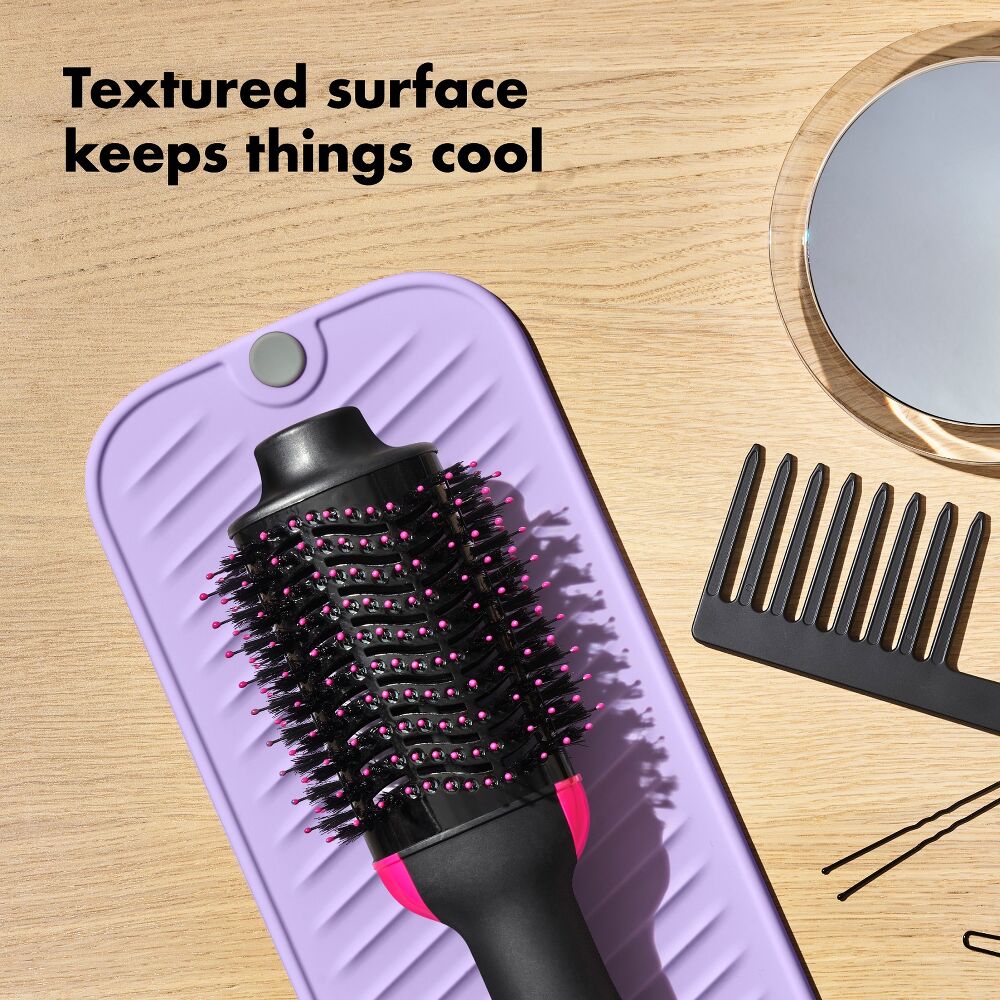 Hot Styling Tool Mat - Lavender F1