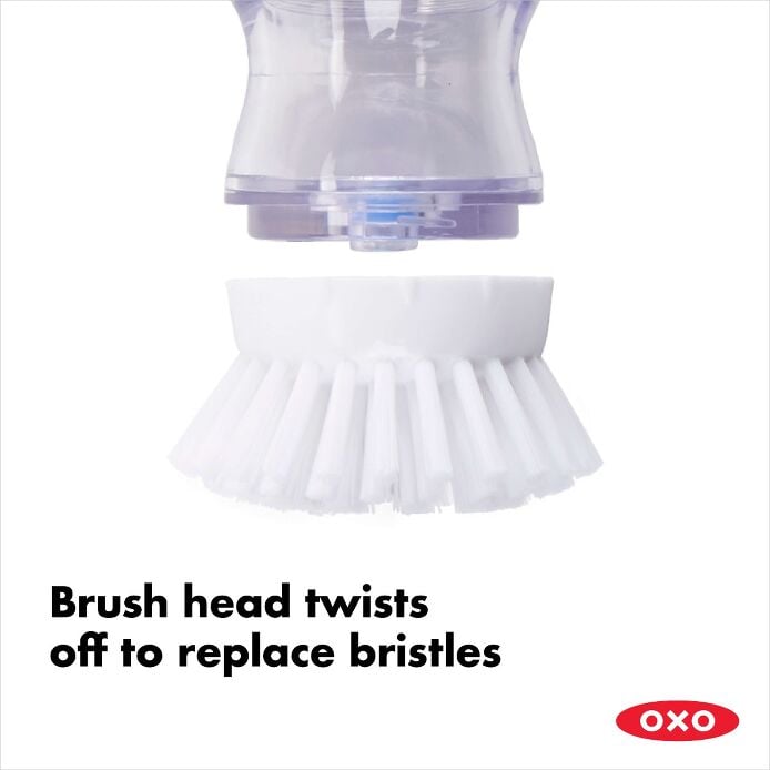 Soap Dispensing Palm Brush V6