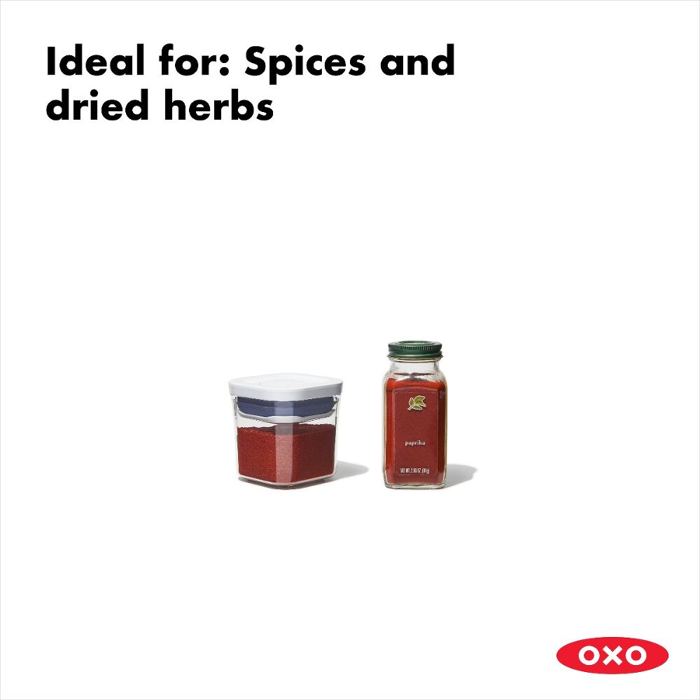 POP Container - Mini Square Mini (0.2 Qt.) X8